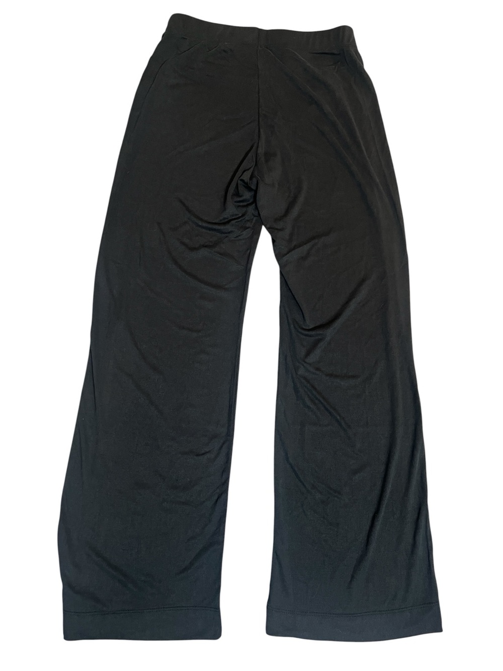 Alembika Essential Straight Leg Pants Charcoal Subtle Stripe NWT Minimalist - Picture 6 of 13